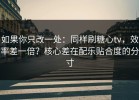 如果你只改一处：同样刷糖心tv，效率差一倍？核心差在配乐贴合度的分寸